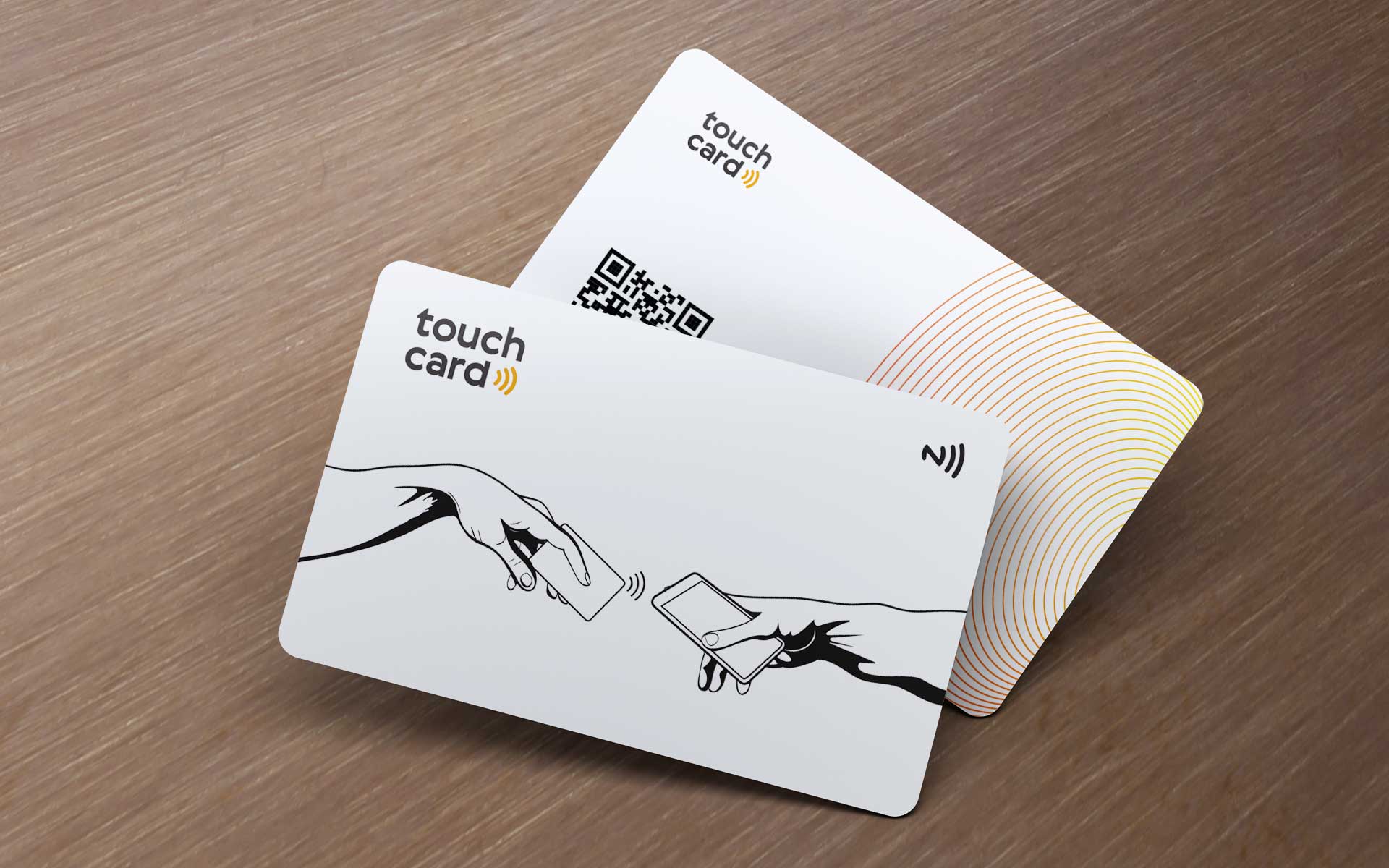 Универсальный макет бесконтактной NFC-визитки Touch Card™