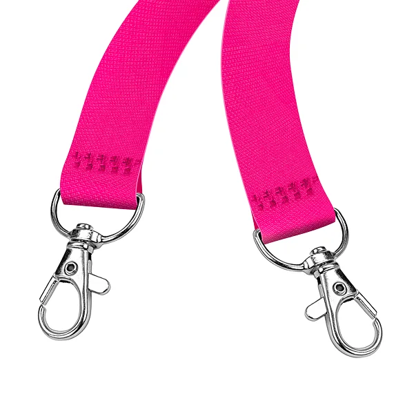 Крепление ленты бейджа - Два карабина